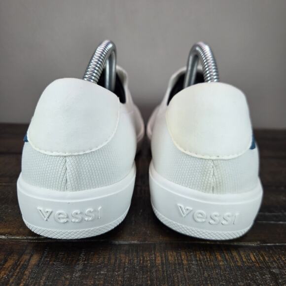NEW Vessi Boardwalk Slip On Mens Size 9 Waterproof Shoes Sneakers Sail White main image 15